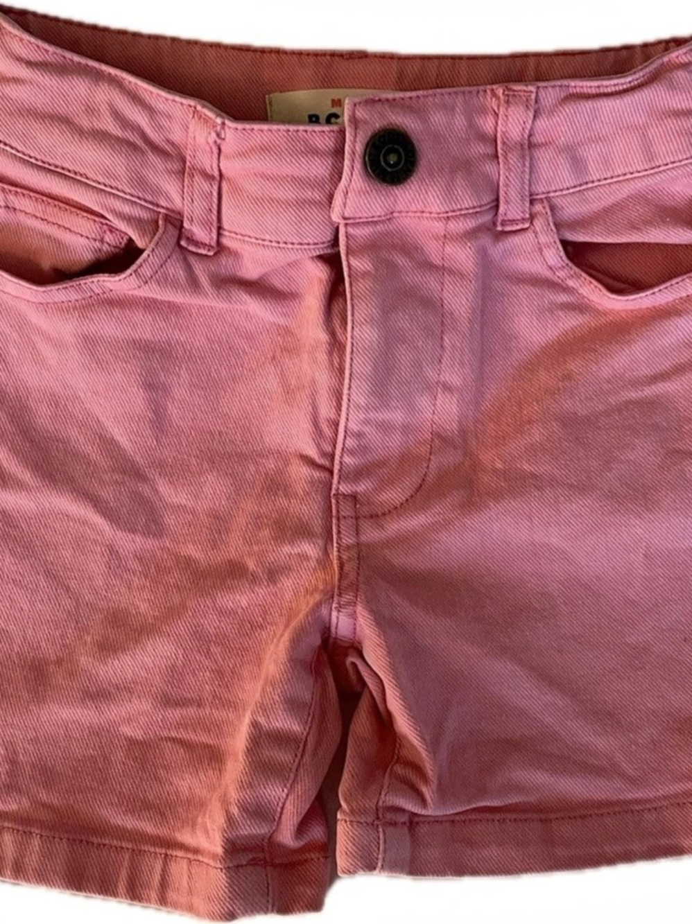Mini Boden Pink Denim Jean Shorts